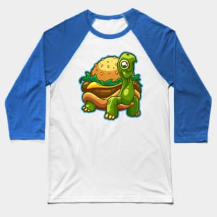 Turtle Burger Baseball T-Shirt